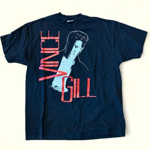Vintage 1992 Vince Gill Tour Tee XL - Picture 1 of 5